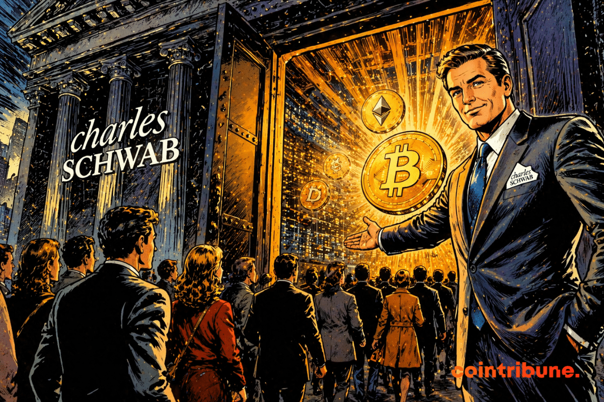 Charles Schwab lance le trading crypto pour 39 millions de clients