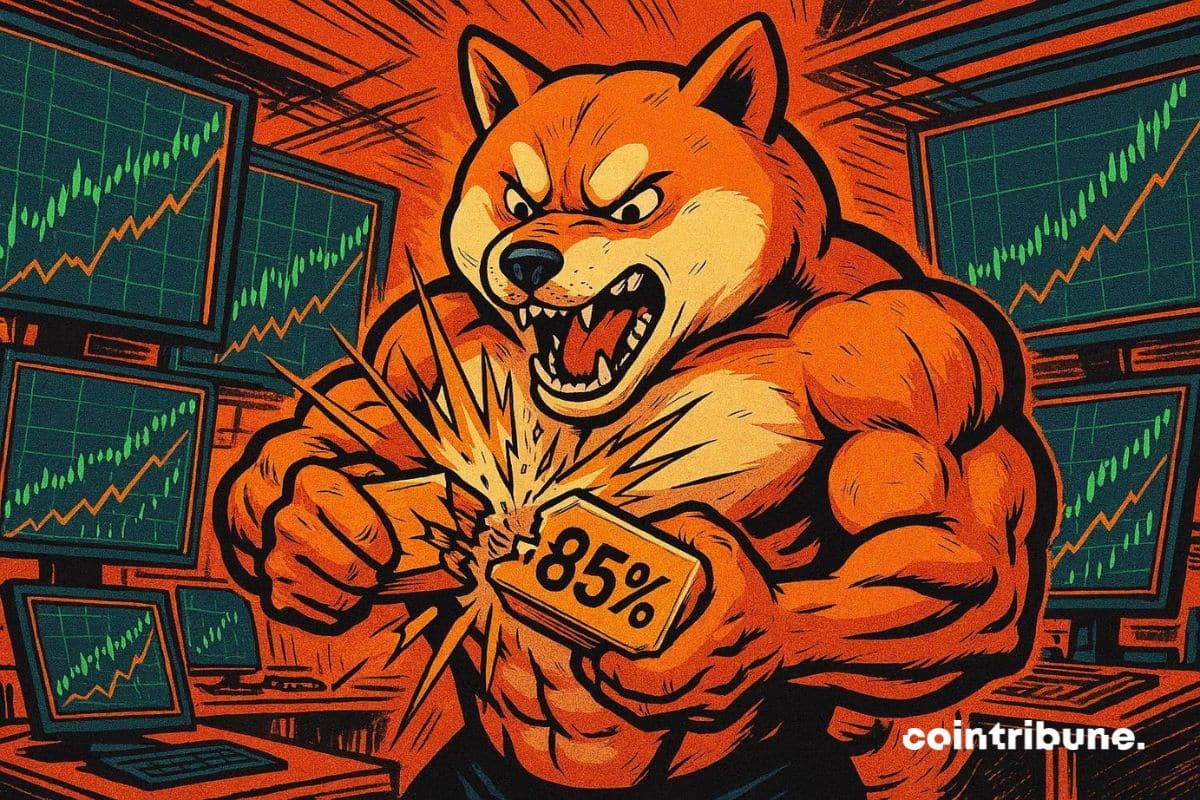 Le Shiba Inu qui brise une résistance clé pour une explosion crypto de +85%.
