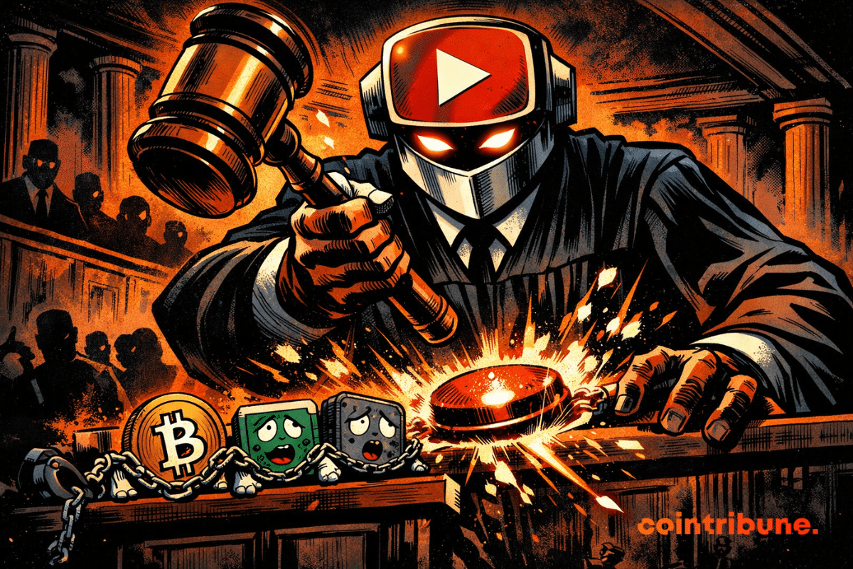 Un juge YouTube géant condamne brutalement des cryptos terrorisées