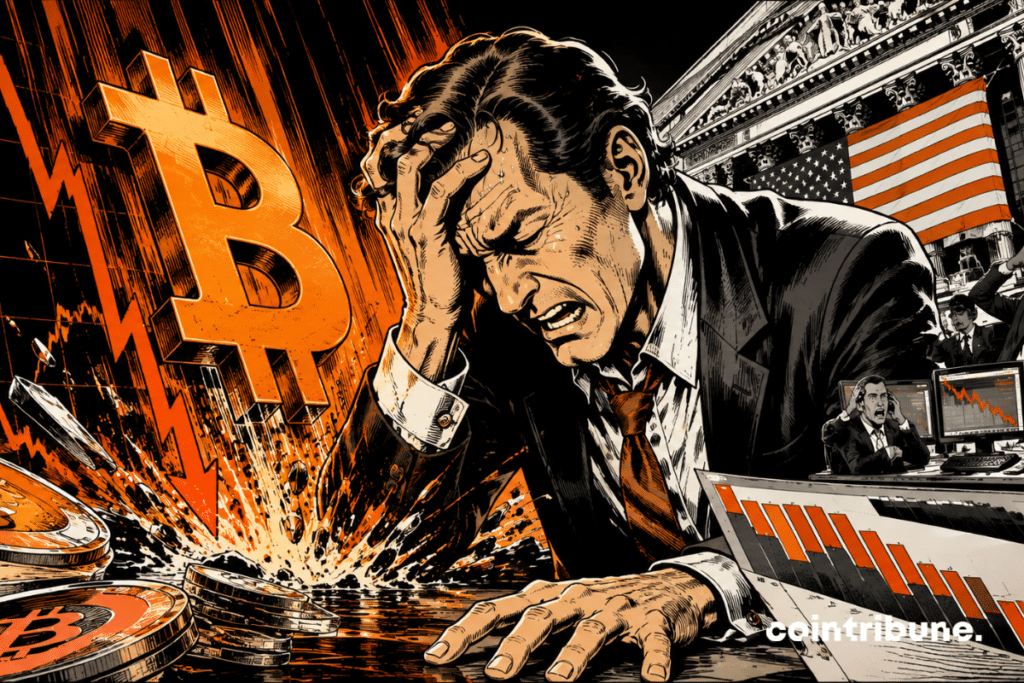 Un investisseur institutionnel est paniqué par les sorties massives de capitaux des ETF Bitcoin.