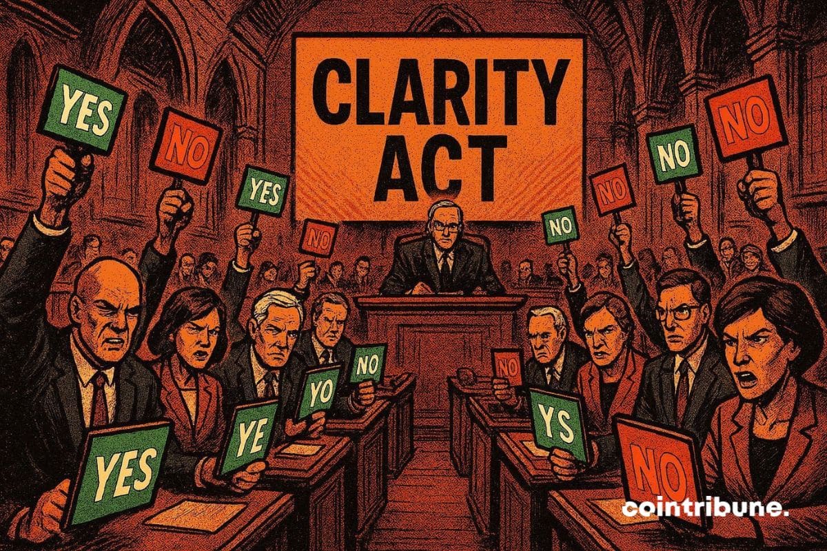 The CLARITY Act advances in the Senate: with a possible vote in May 2026, here's the major impact on crypto and stablecoins.