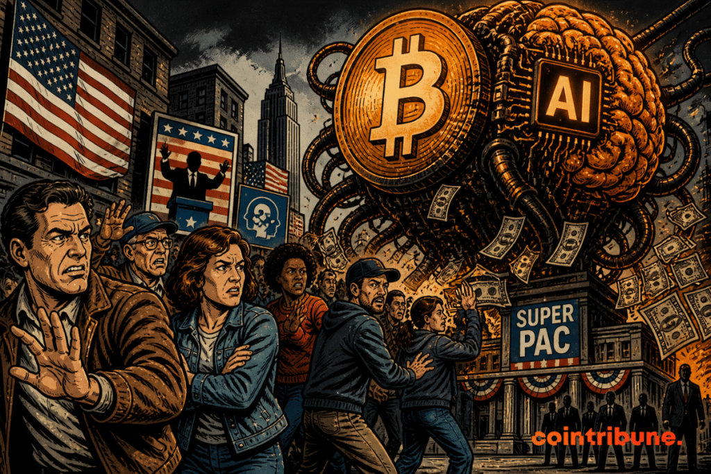 Os cidadãos recuam com desconfiança diante de uma gigante que combina criptomoedas e IA, enquanto o dinheiro e a política dominam os bastidores