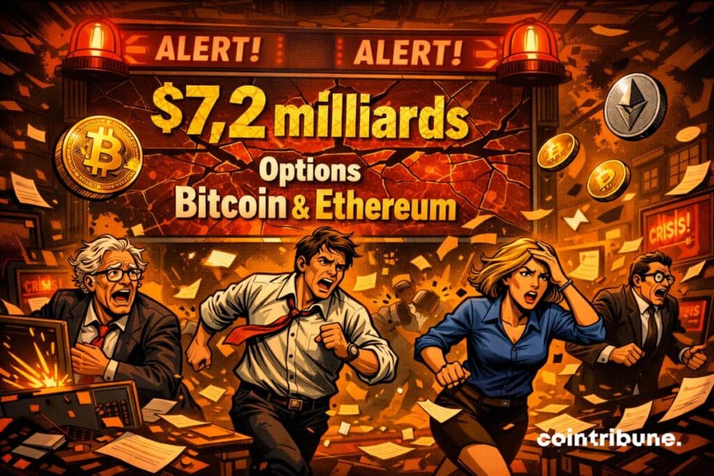 Expiration massive d’options Bitcoin et Ethereum.