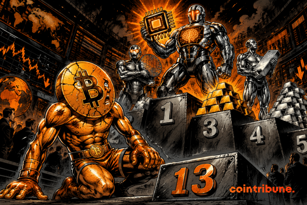 Bitcoin dethroned by the overwhelming rise of AI and metals