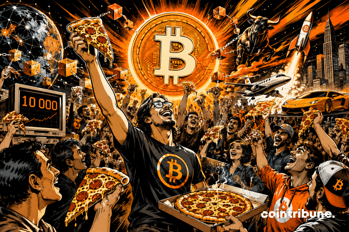 La pizza qui transforma Bitcoin en une révolution financière mondiale