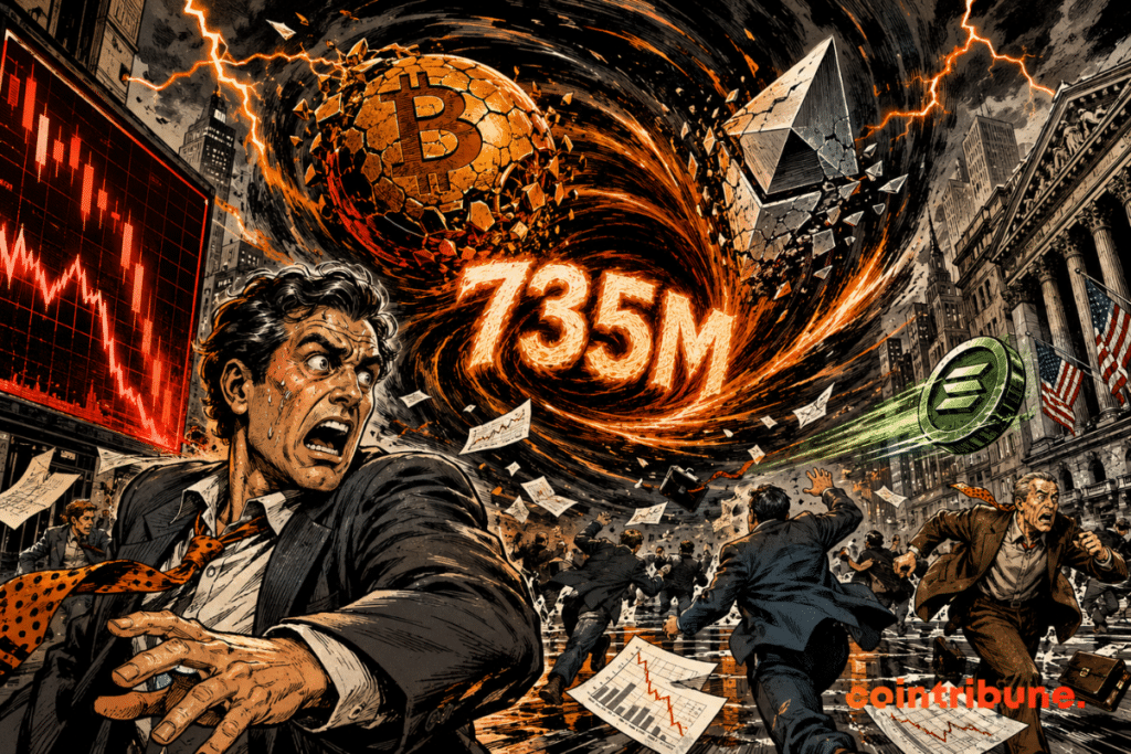 Panique institutionnelle : les ETF crypto Bitcoin et Ethereum aspirés dans un vortex financier