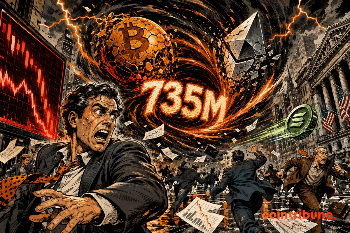 Institutional panic: Bitcoin and Ethereum crypto ETFs sucked into a financial vortex