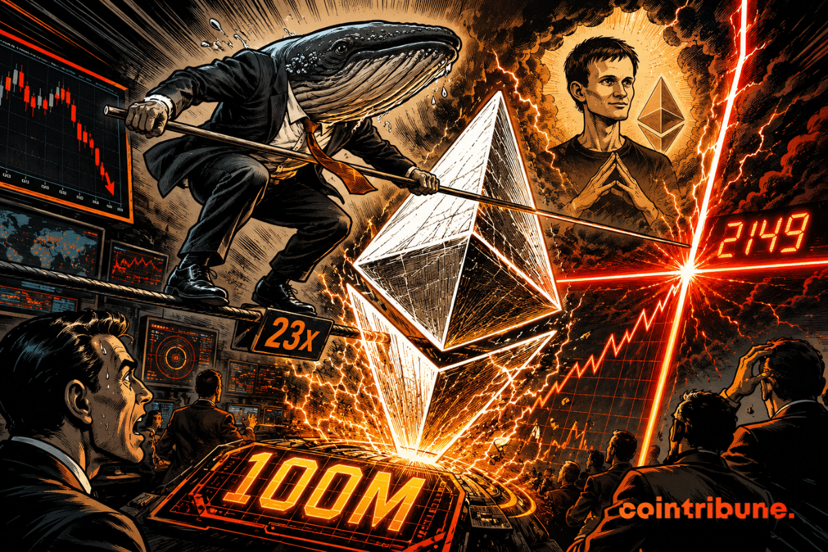 A whale challenges Ethereum with an explosive $100 million short