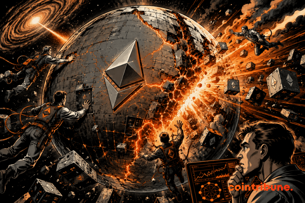 Ethereum colossal se fissure sous une explosion de données incontrôlables