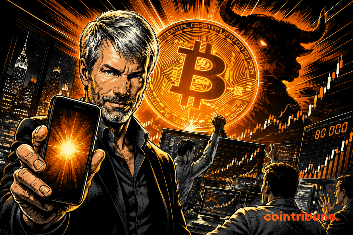 Saylor reignites Bitcoin euphoria on a chaotic trading floor