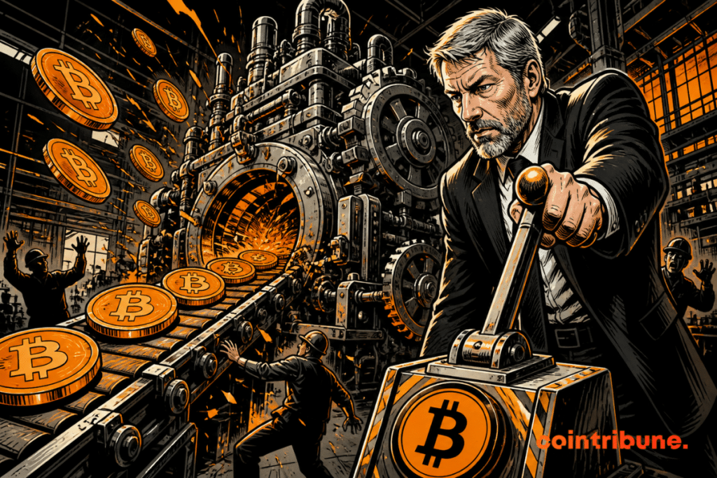 Saylor detiene una máquina de Bitcoin