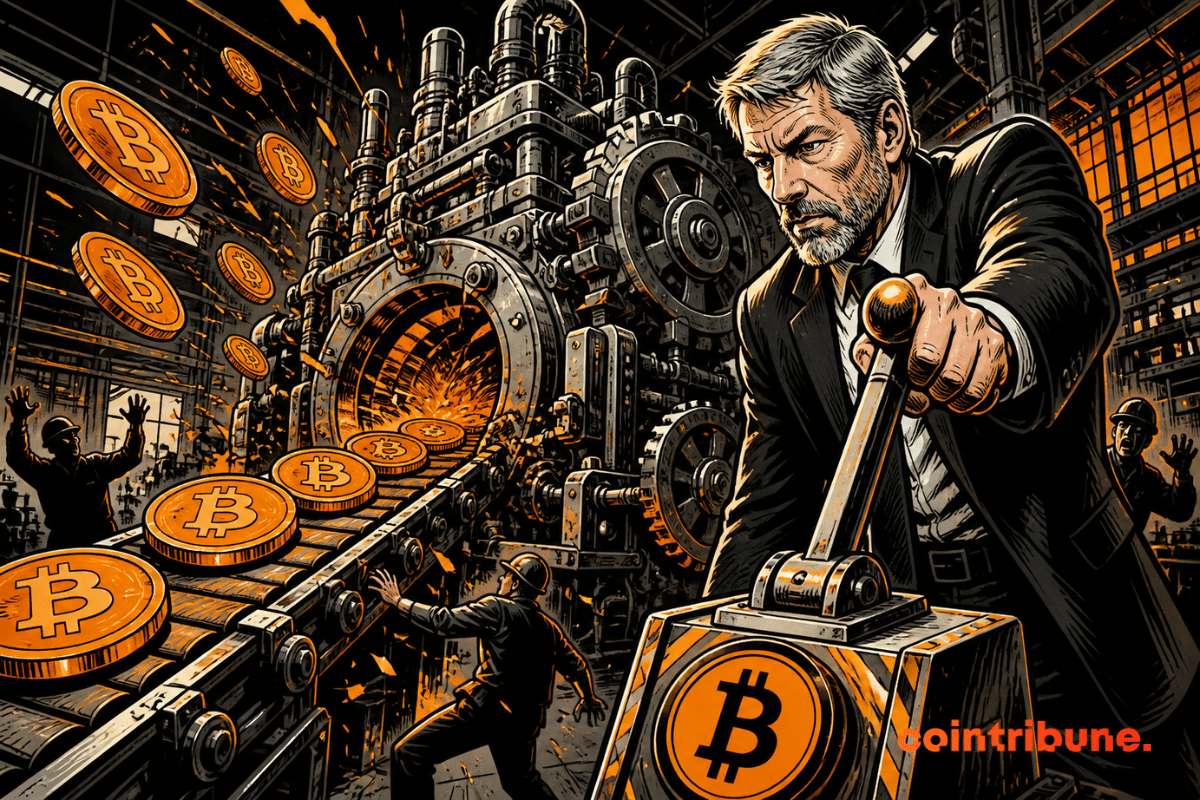 Saylor shuts down a Bitcoin machine
