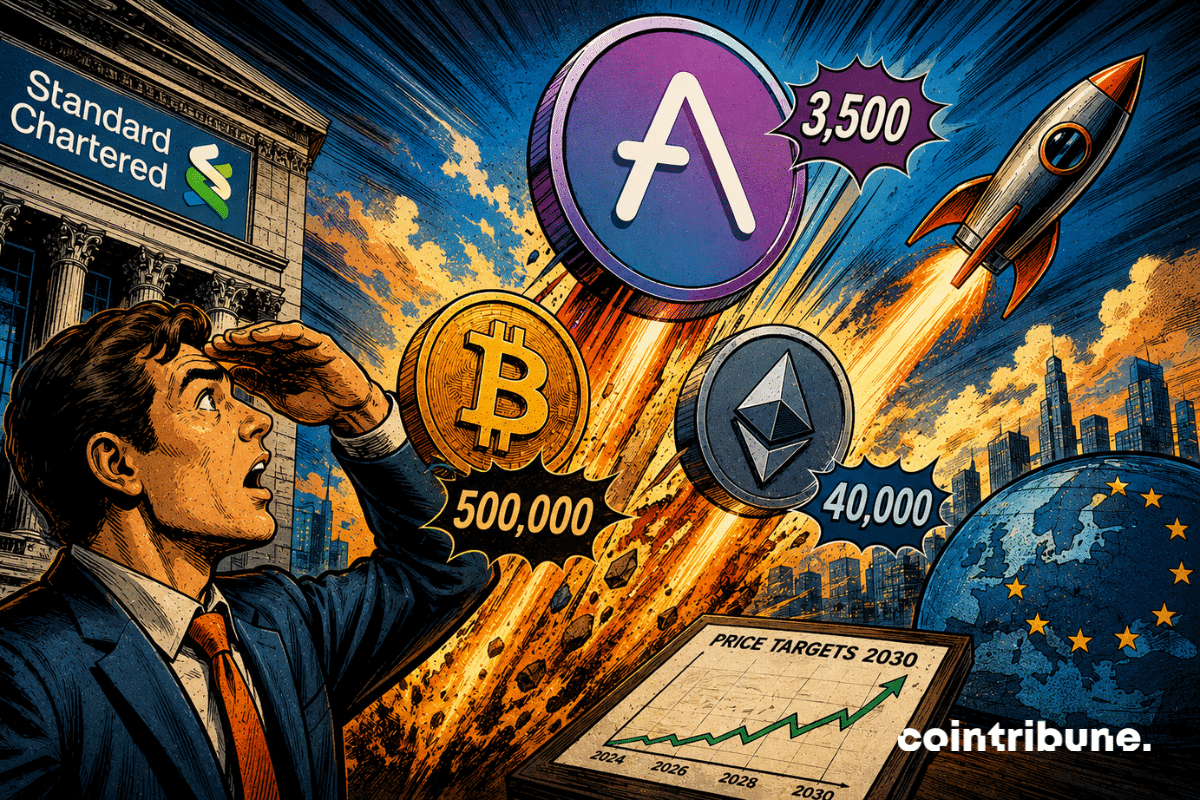 Aave crypto at $3,500: Standard Chartered’s Ultra-Bullish Bet