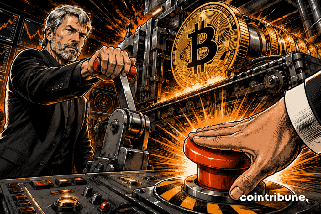 The rescue of a Strategy Bitcoin mine by a CryptoQuant analyst.