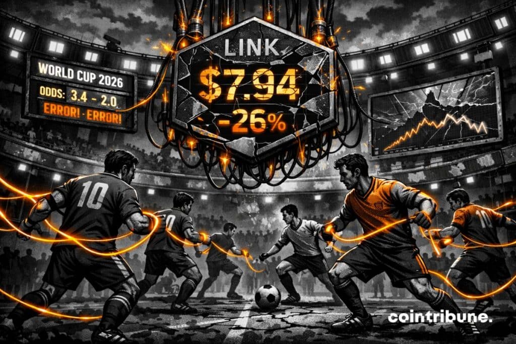 Chainlink alimenta las apuestas de la Copa Mundial 2026, pero su token cripto LINK se estanca.