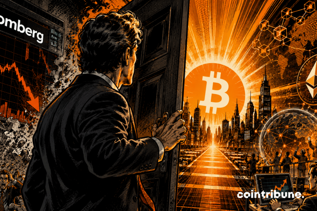 Un investisseur crypto observe un changement de paradigme financier.