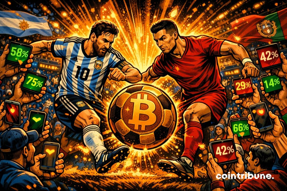 During the 2026 World Cup, 60% of Polymarket bettors had never used crypto