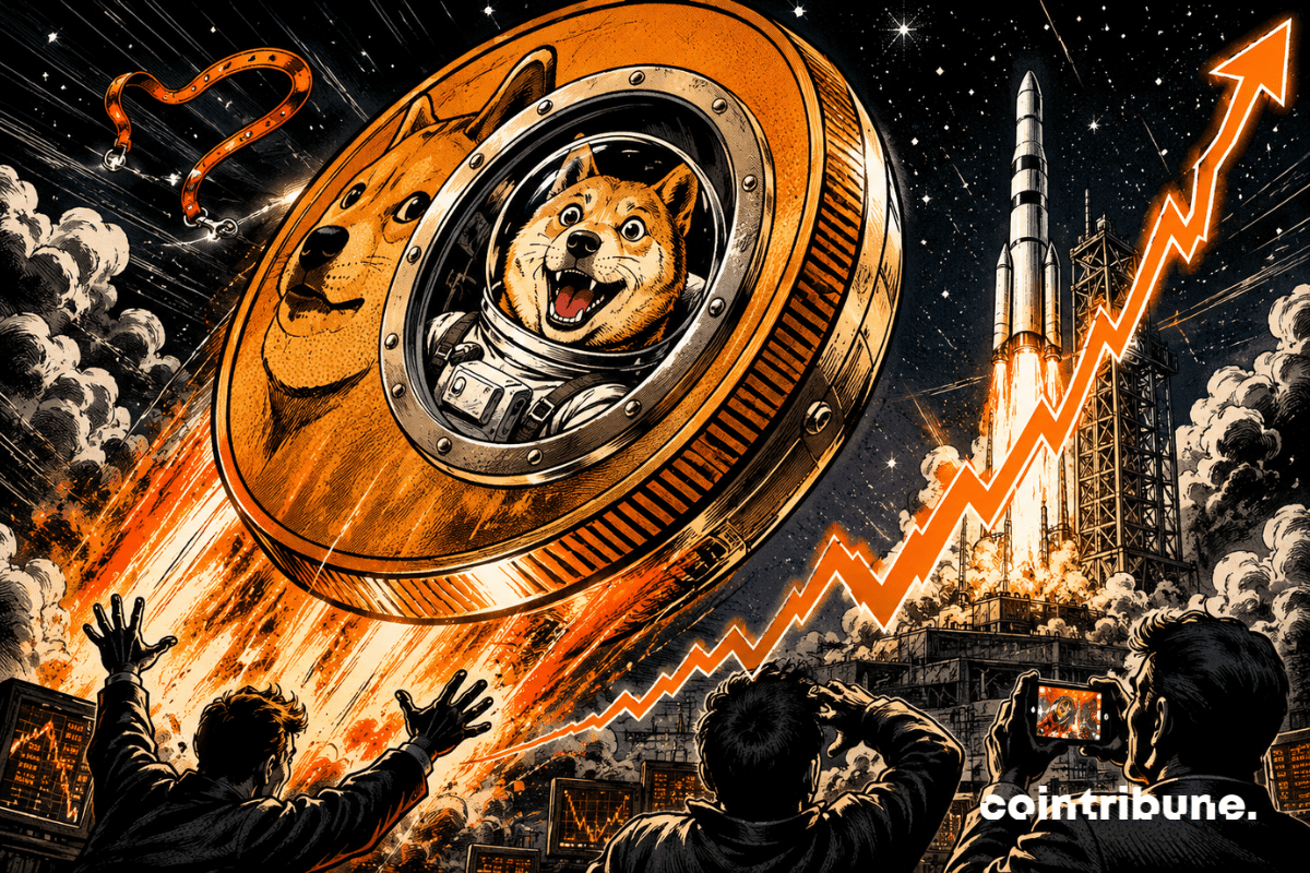 Crypto : Dogecoin Surges Amid Growing Buzz Around SpaceX’s IPO