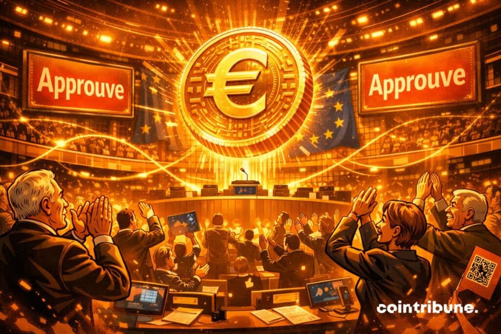 The legislative framework for the Digital Euro is approved by the European Parliament! An important step toward 2029.