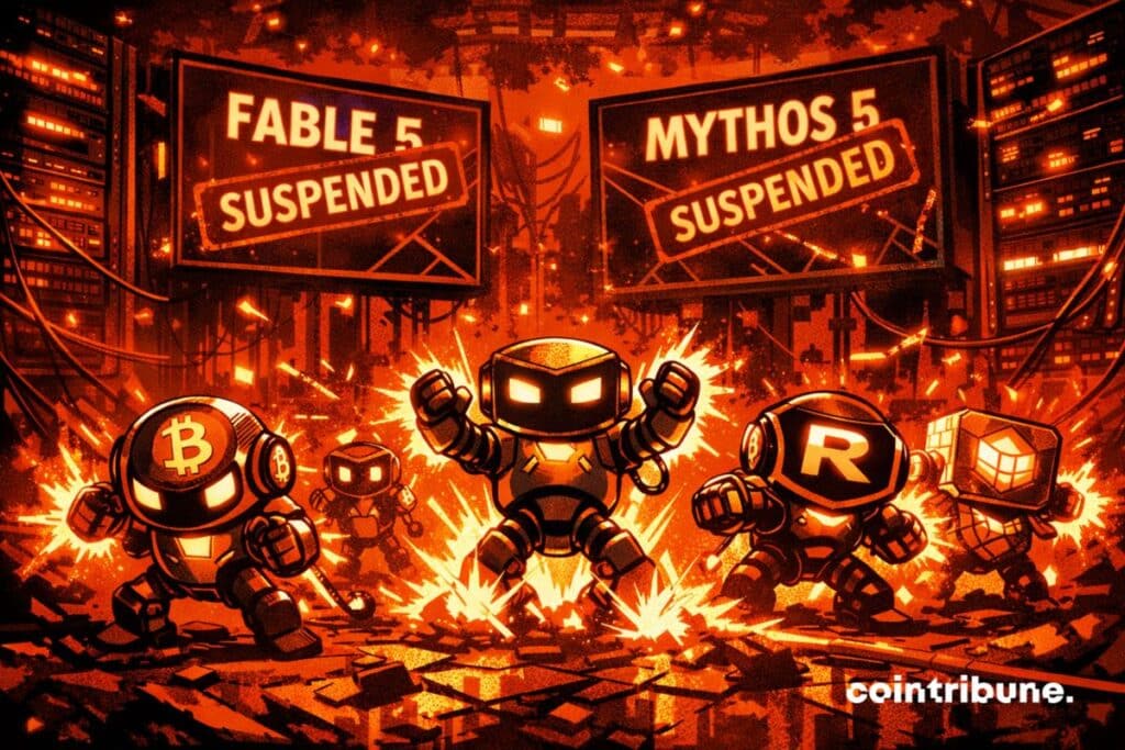 Les tokens d’IA s’envolent après La suspension de Fable 5 et Mythos 5 d’Anthropic par les États-Unis !