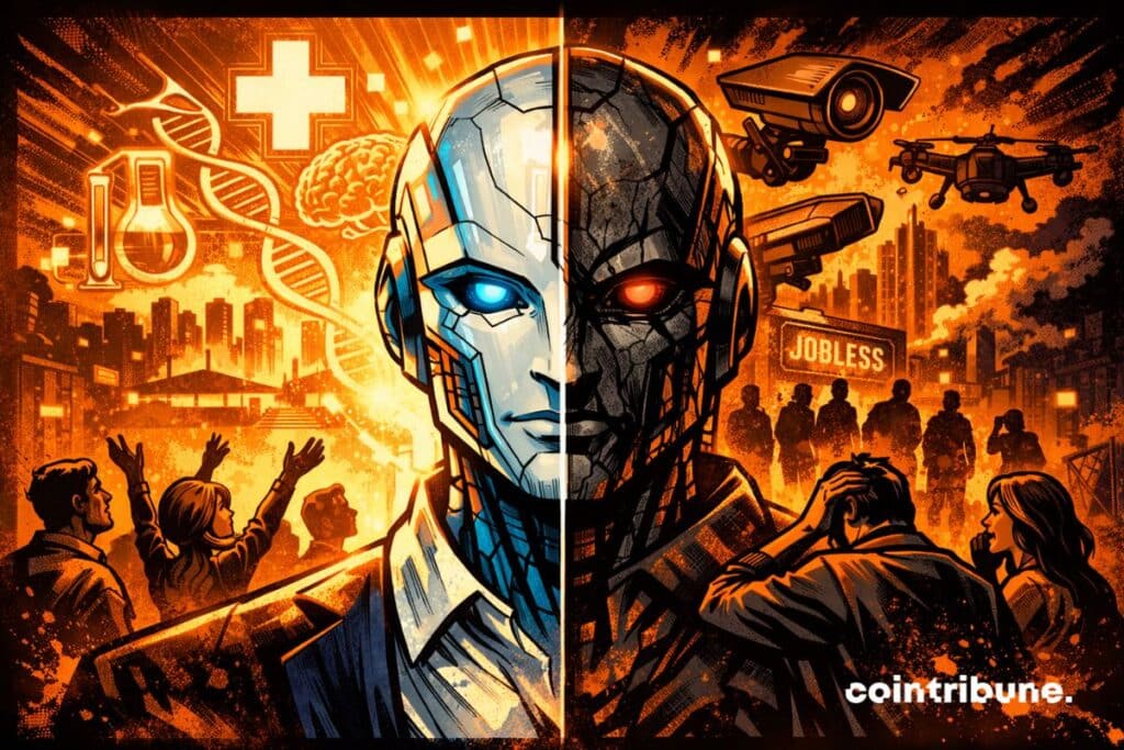 AI: 64% of Americans fear for their jobs, 48% hope to cure cancer. Anthropic's survey divides America.