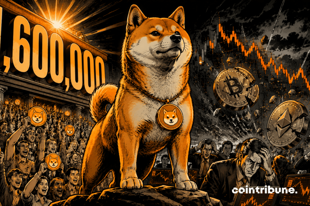 Shiba Inu's triumph despite the crypto market crisis.