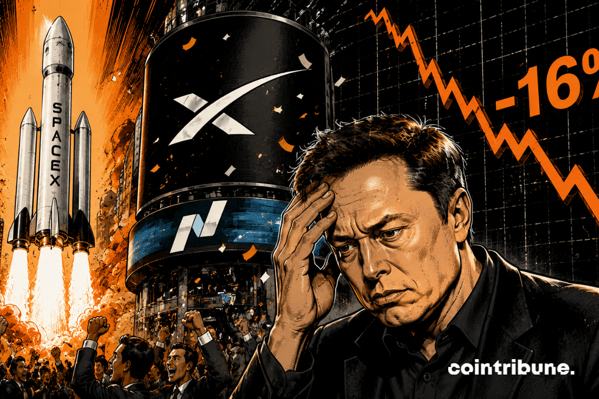 SpaceX Shares Slide Following A Spectacular Nasdaq Debut