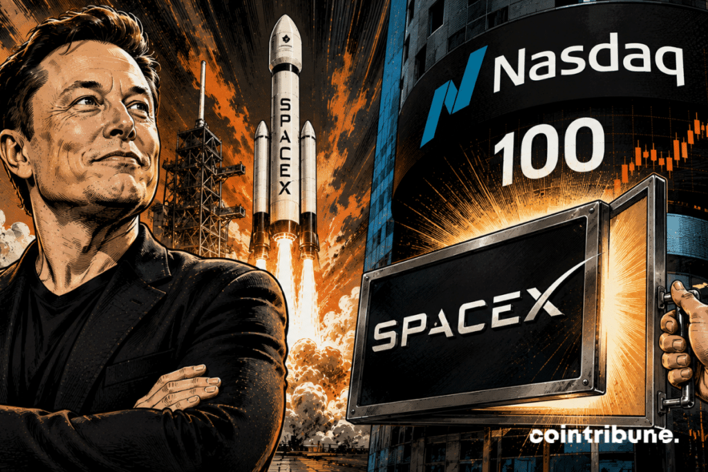 SpaceX s’apprête à entrer dans le Nasdaq-100.