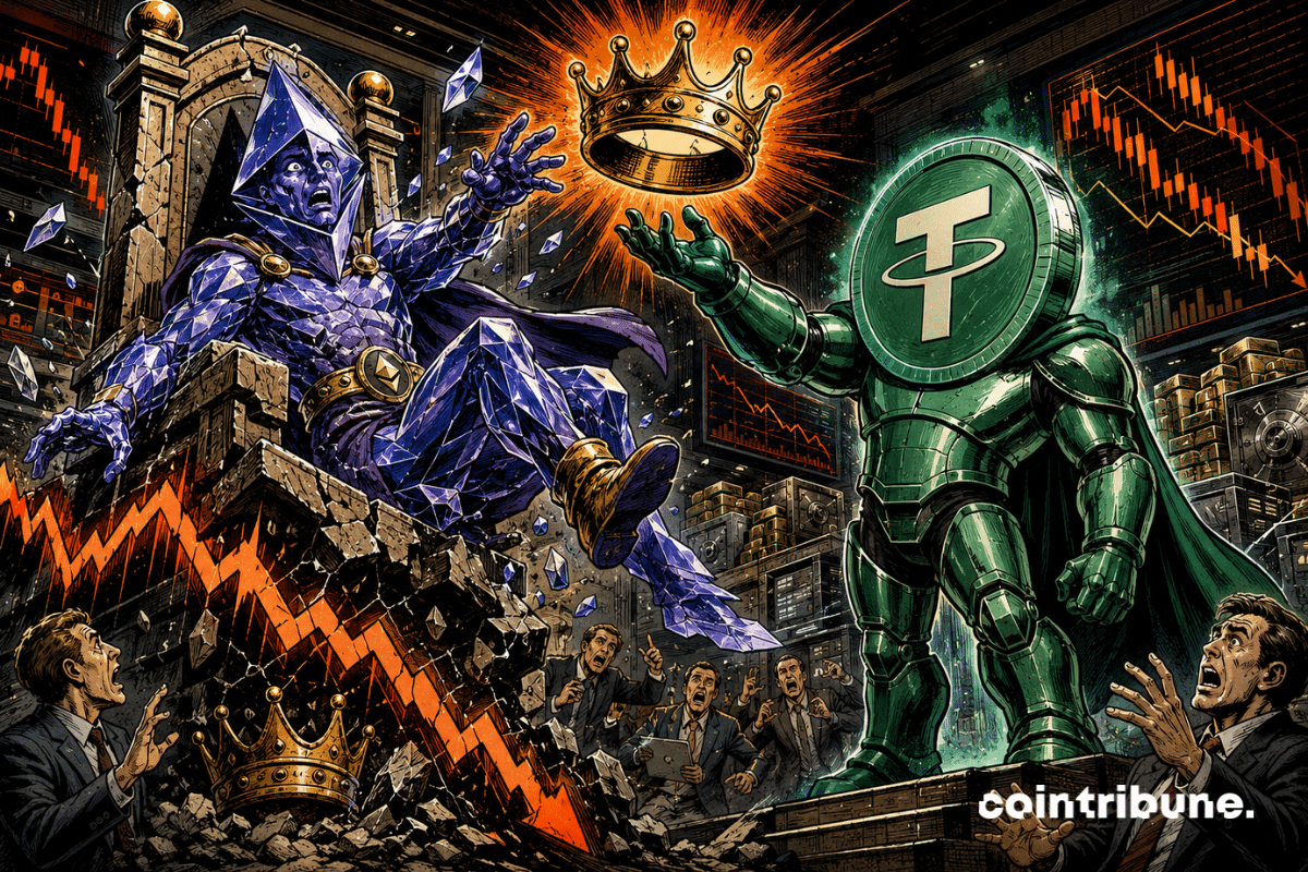 Crypto: USDT Overtakes Ethereum at the Top of the Market