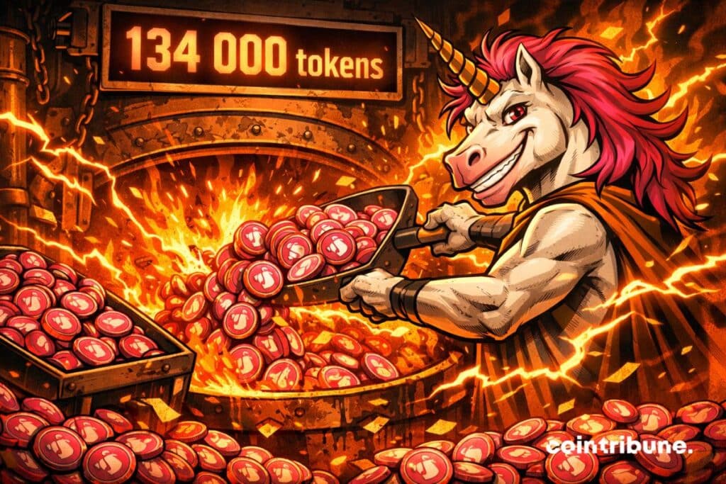 Uniswap breaks a record by burning 134,000 UNI in 24h!