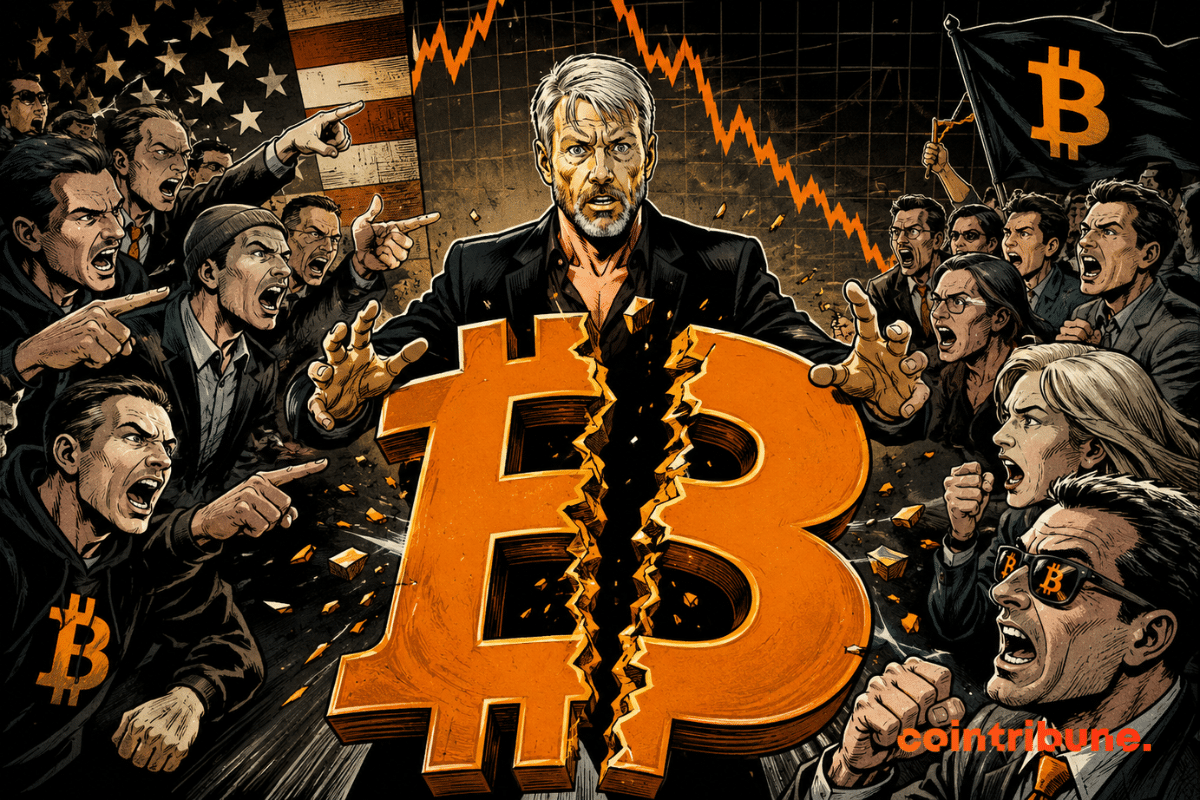 La communauté crypto se fracture après la première vente de bitcoin de Strategy