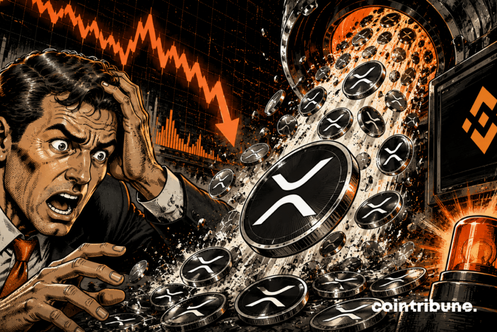 Une panique financière sous un déluge de tokens XRP à la suite de l’abondance de liquidités sur l’exchange Binance.