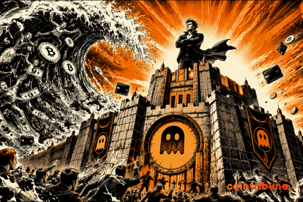 A DeFi stronghold withstands a massive wave of panic withdrawals, demonstrating Aave’s resilience under stress.