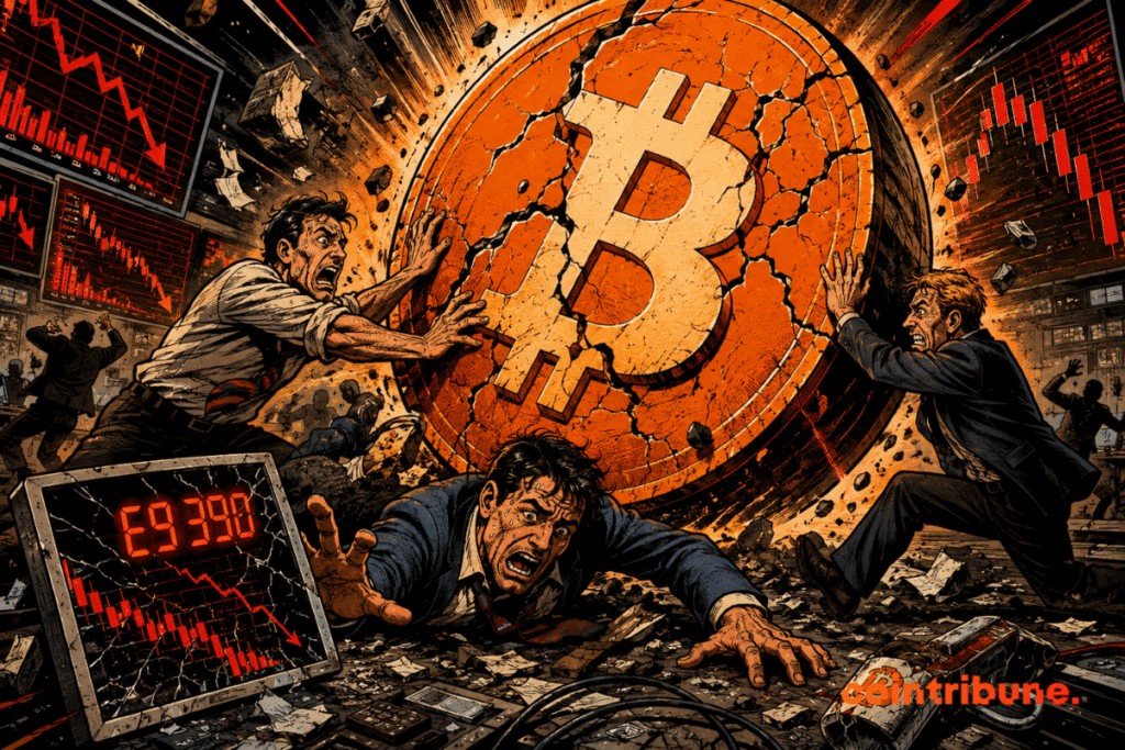 Des traders crypto écrasés sous le Bitcoin