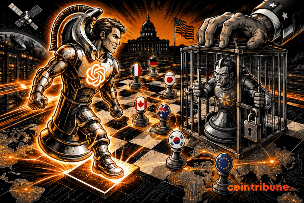 OpenAI domina o tabuleiro global da IA enquanto um concorrente é bloqueado pela regulação