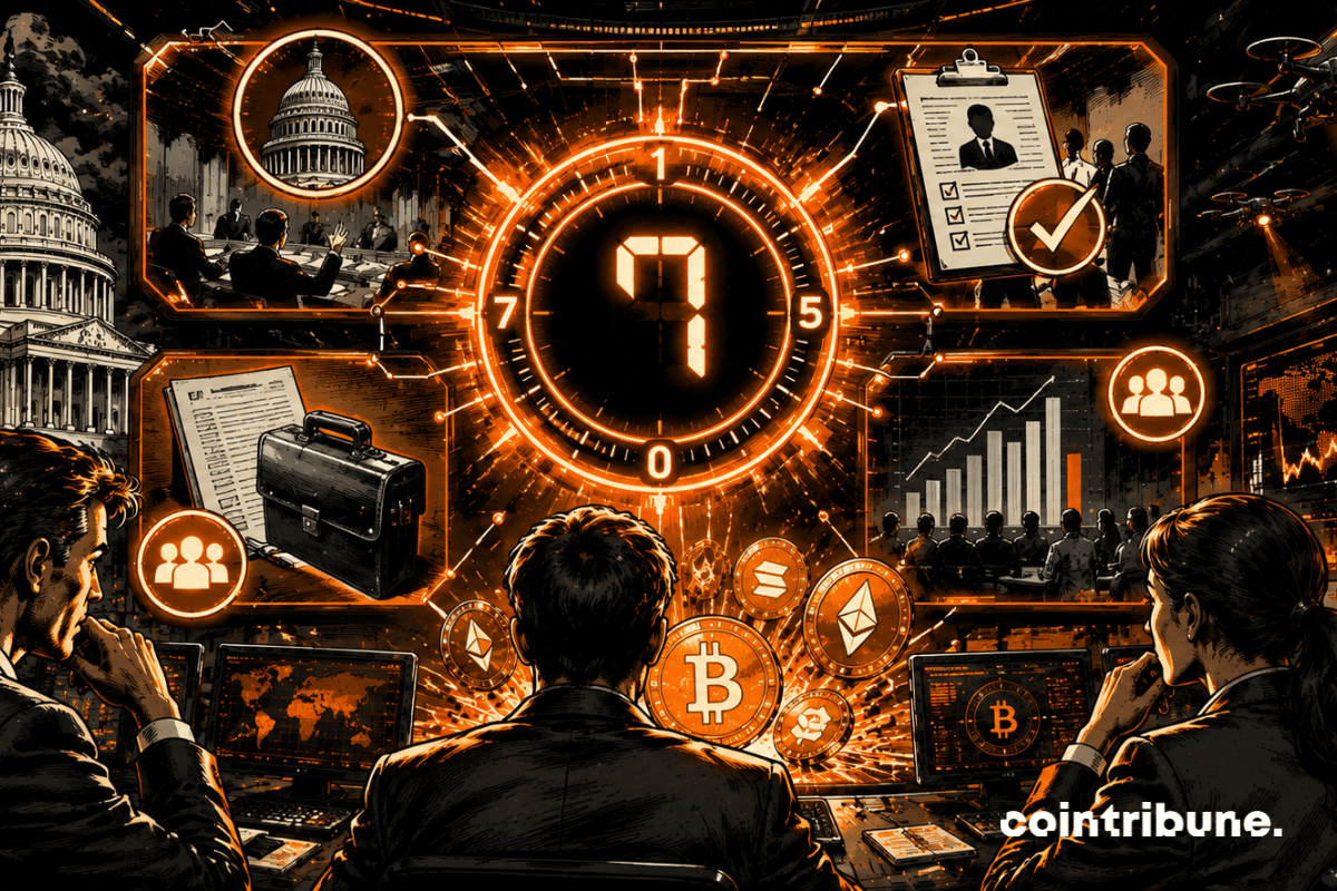 Analystes surveillent calendrier crypto et stablecoins, décisions politiques, emploi américain et marchés numériques, anticipant volatilité majeure durant une semaine décisive à venir.
