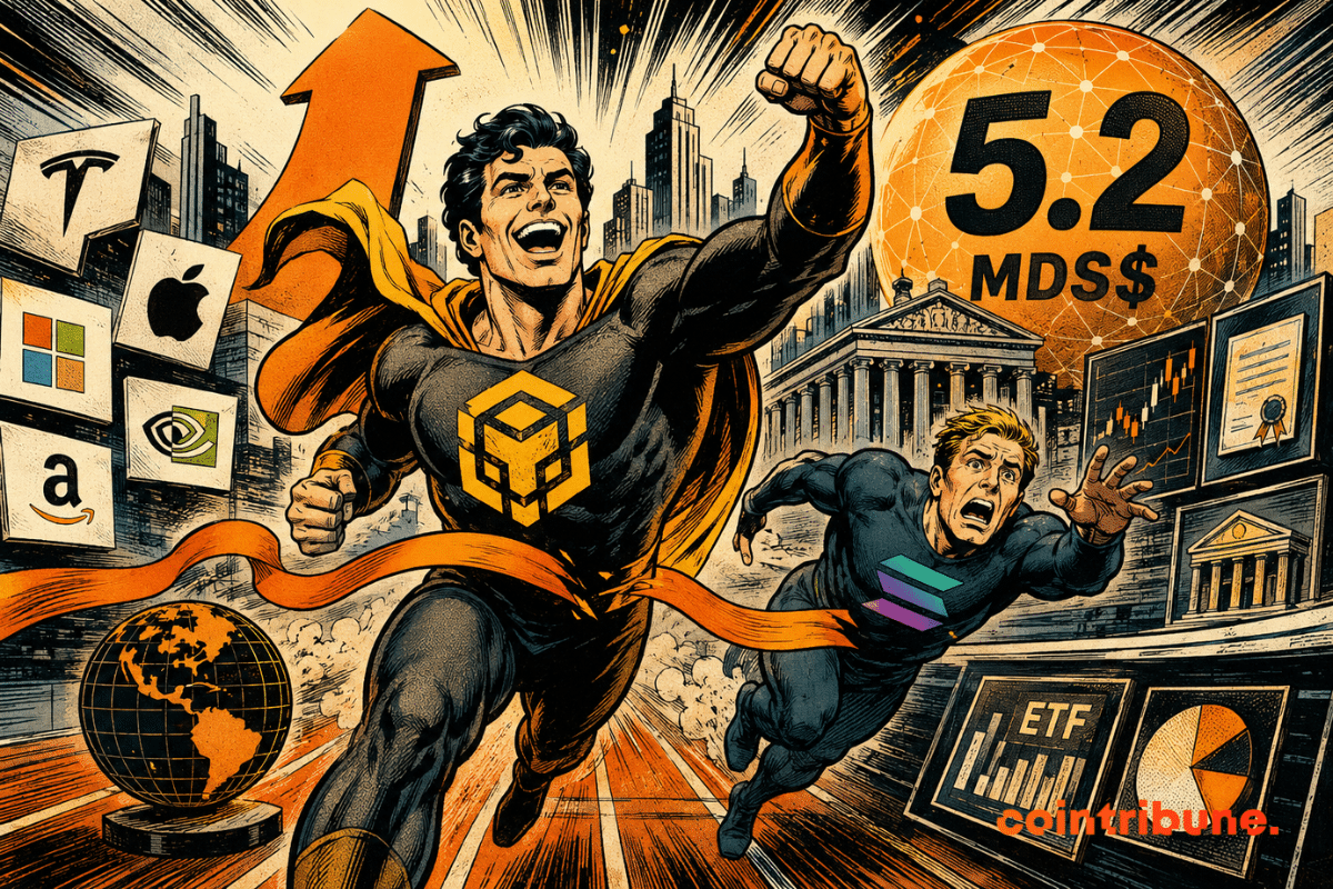 BNB Chain dépasse Solana dans une course symbolique vers la tokenisation