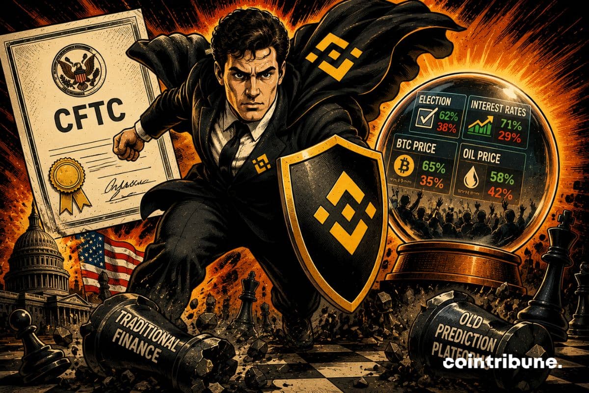 With a CFTC license in the US, Binance focuses on prediction markets.