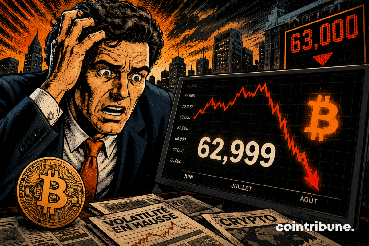 A trader is concerned about the extreme volatility in the Bitcoin market.
