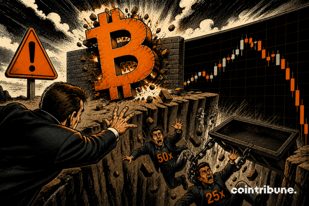 A freefall for Bitcoin investors.
