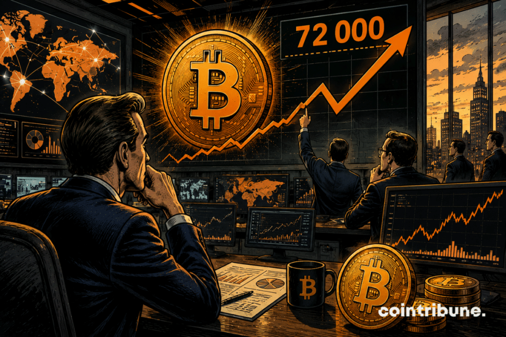 Un investisseur institutionnel anticipe une hausse du cours du Bitcoin.