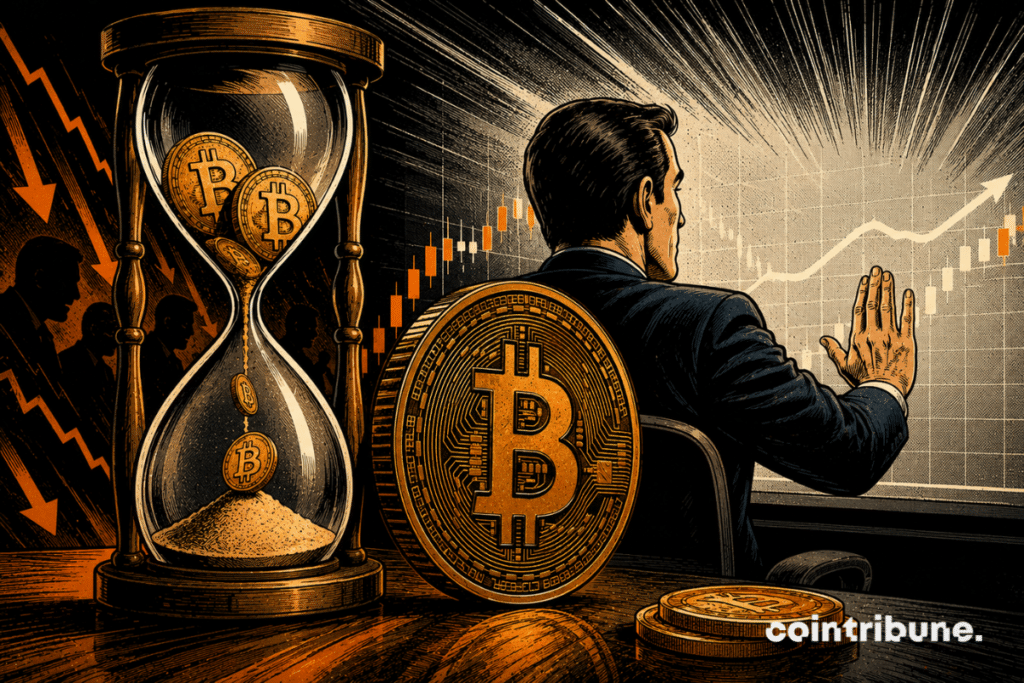 Un détenteur historique observe les graphiques du Bitcoin.