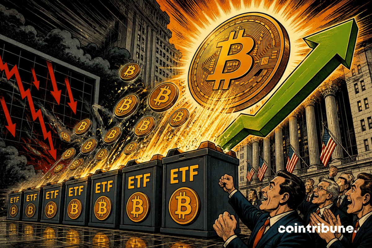 Les investisseurs observent avec joie le retour des capitaux sur les ETF Bitcoin.