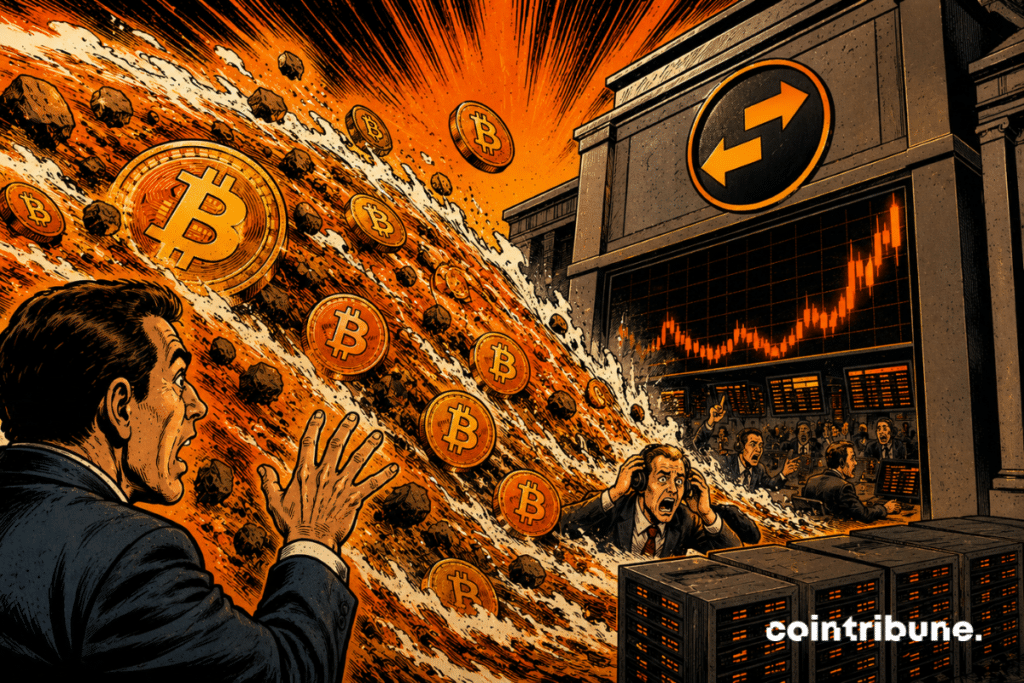 Des investisseurs observent un afflux important de Bitcoins vers les exchanges.