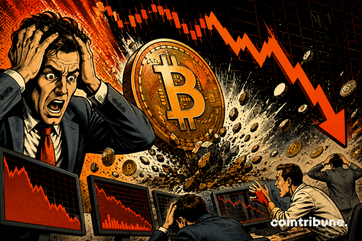 Des investisseurs enregistrent des liquidations importantes après le repli du Bitcoin.