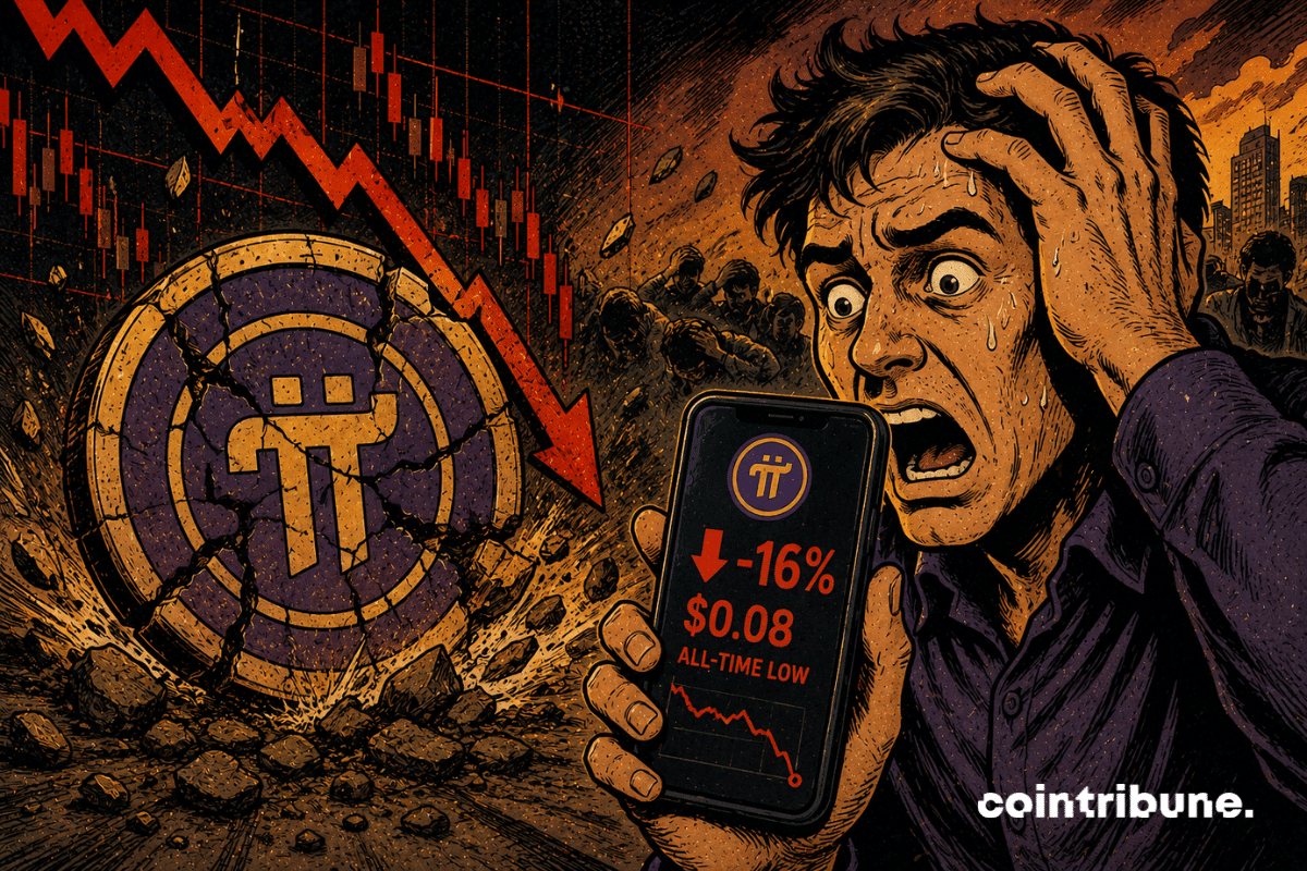 Le Pi Network s’effondre brutalement, laissant des investisseurs désemparés face à une chute historique et un climat de profonde inquiétude.