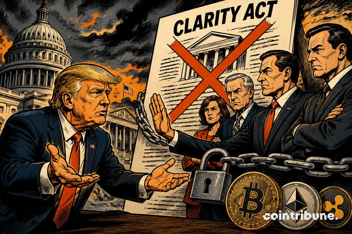 Trump Compromise Fails To Unlock CLARITY Act Vote