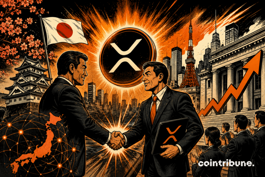 The triumph of XRP in Japan.
