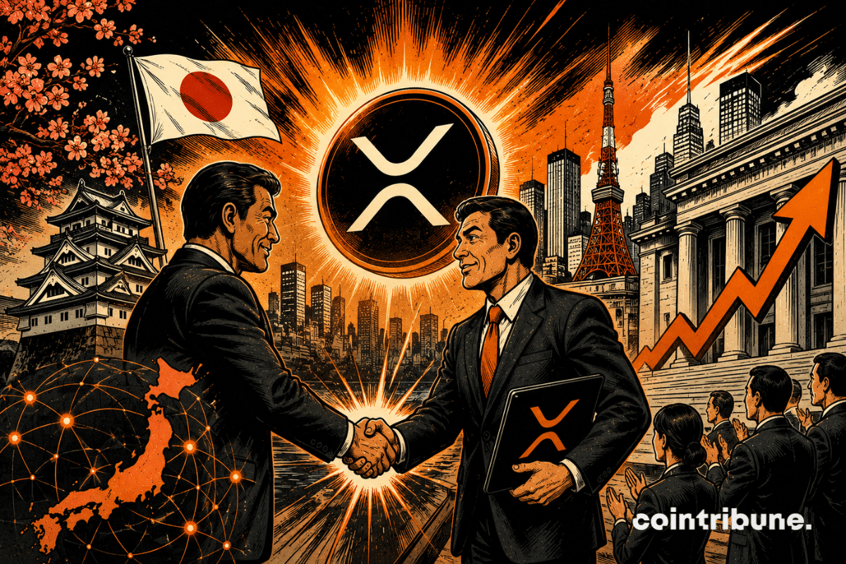 Le triomphe du XRP au Japon.