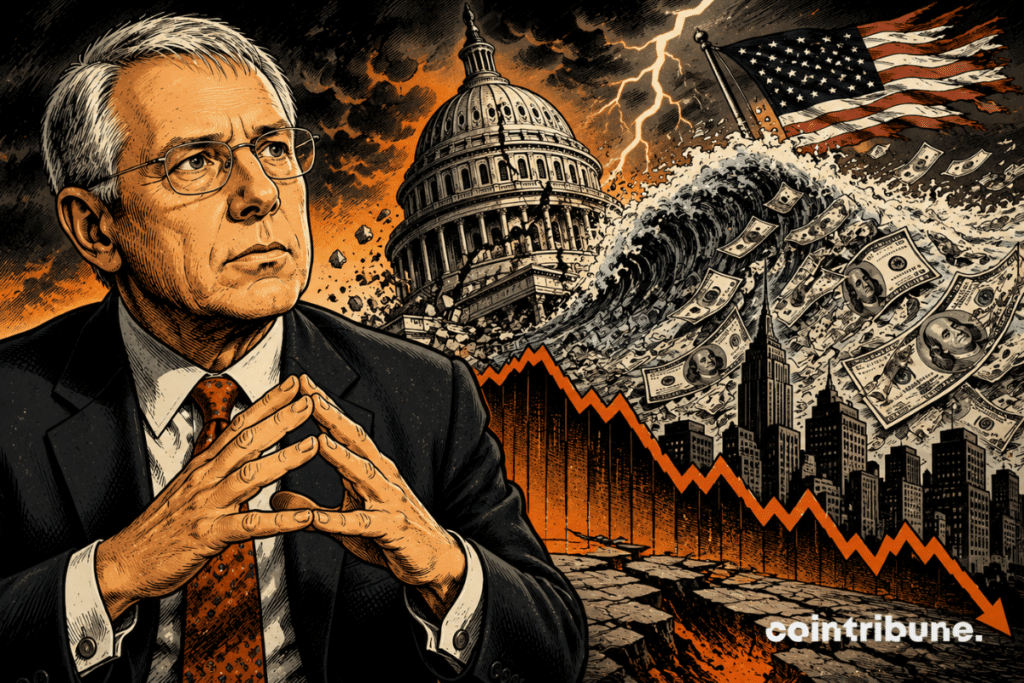 Doug Casey foresees a financial storm tied to the US debt."